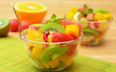Meriendas saludables con fruta