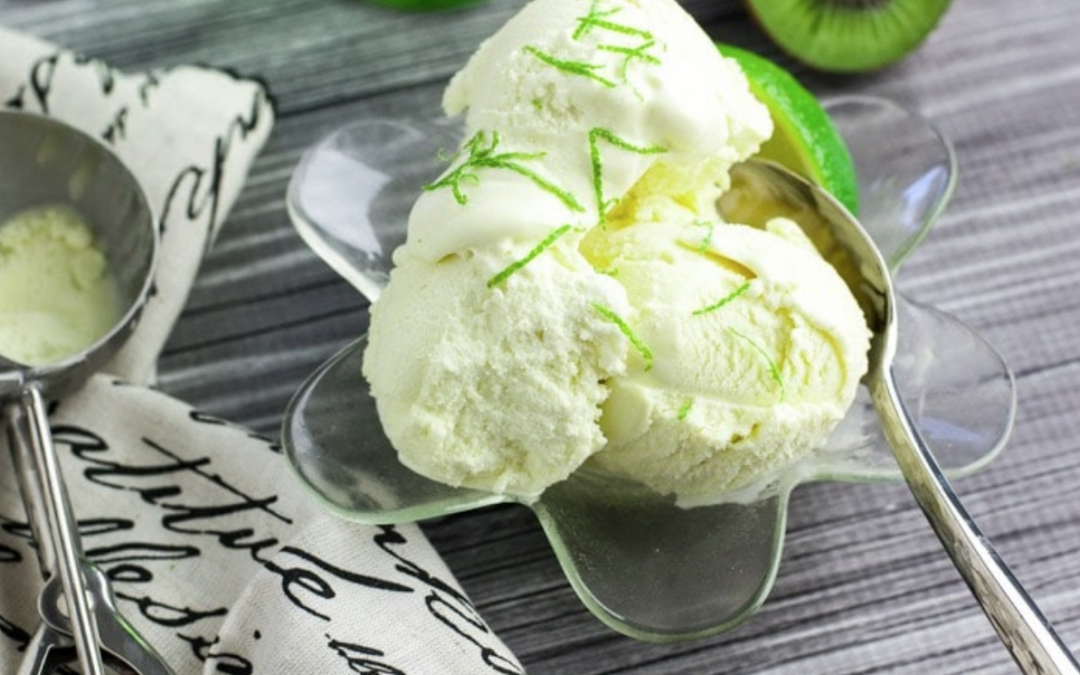 Un helado de kiwi para enfrentarse al calorcito