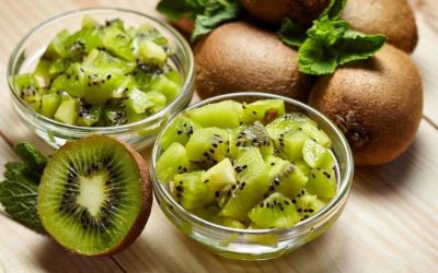 Kiwi verde, el rey de la vitamina C