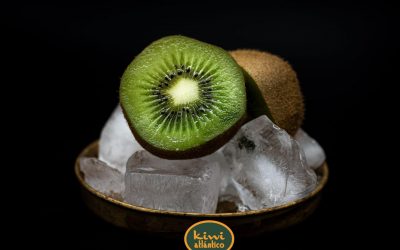 Ya es tiempo de helado de kiwi